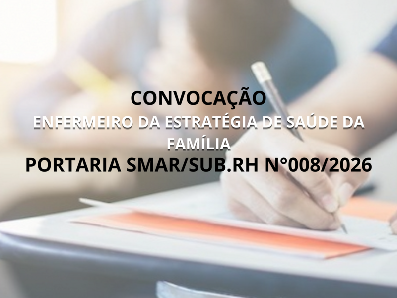 PORTARIA/SMAR/SUB.RH N° 008/2026