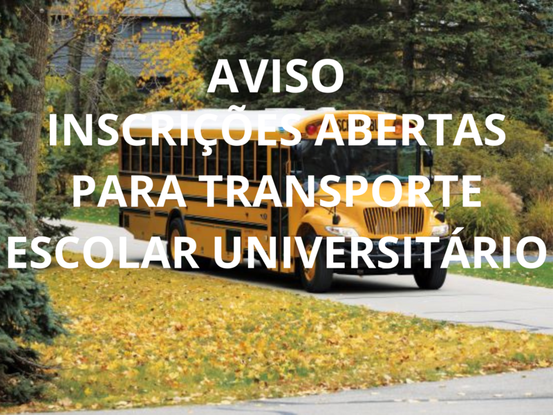 PROCESSO DE INSCRIÇÃO PARA TRANSPORTE UNIVERSITÁRIO 2025