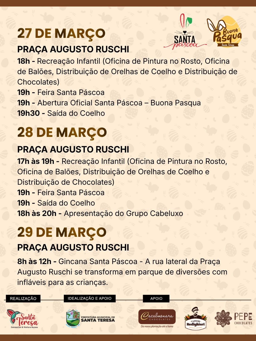 Estação Buona Pasqua em Santa Teresa mistura sabores e tradições