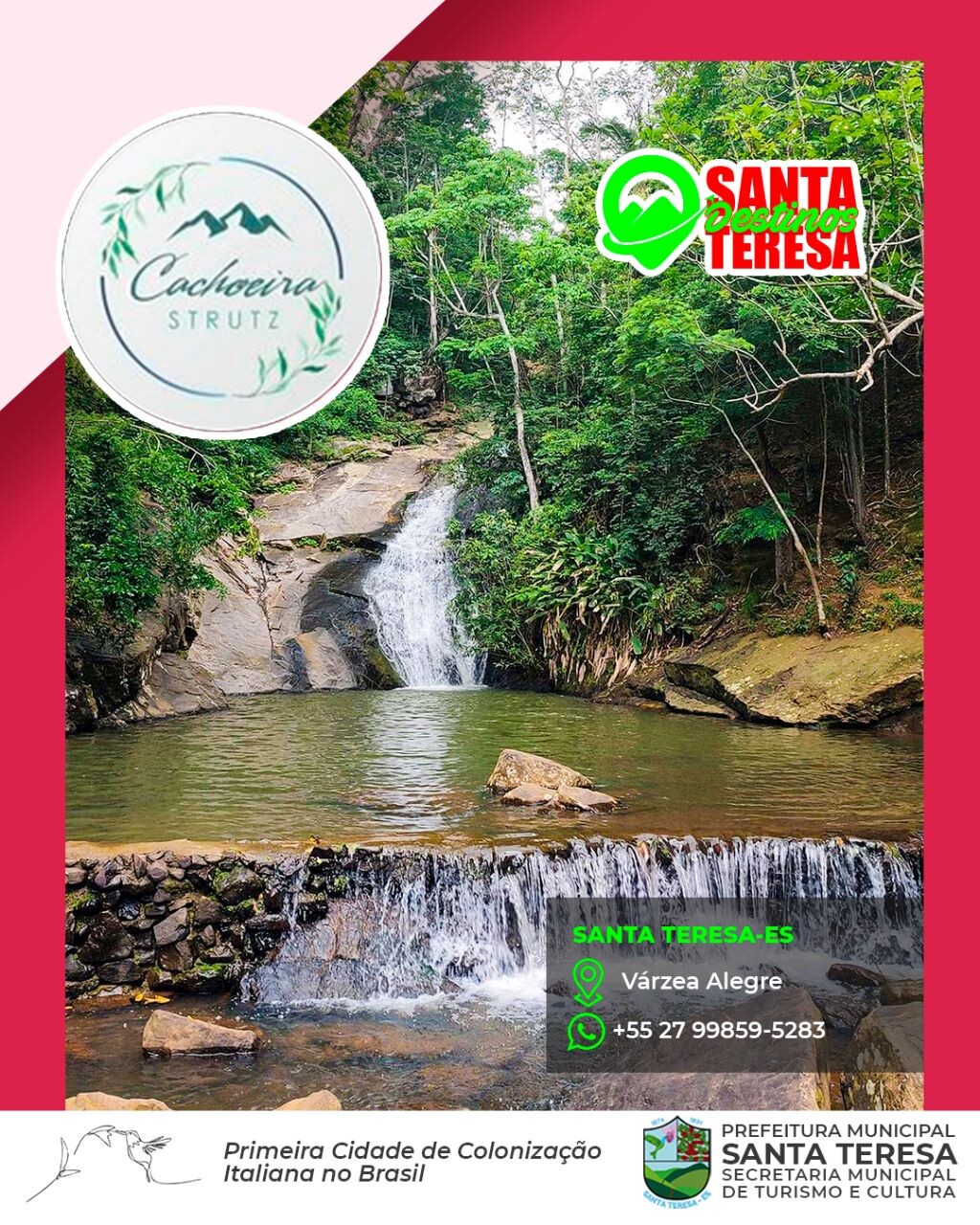 Carnaval em Santa Teresa com muitas atrações! Desta vez as cachoeiras