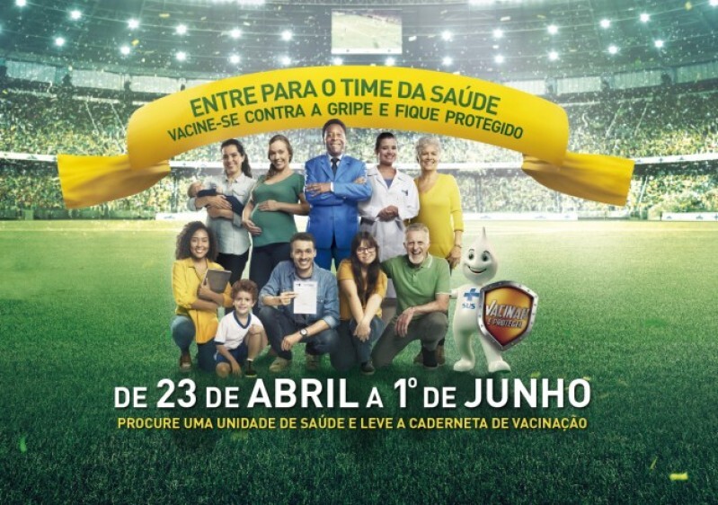 20ª Campanha Nacional de Vacinação contra Gripe Influenza será prorrogada até o dia 15 de junho de 2018