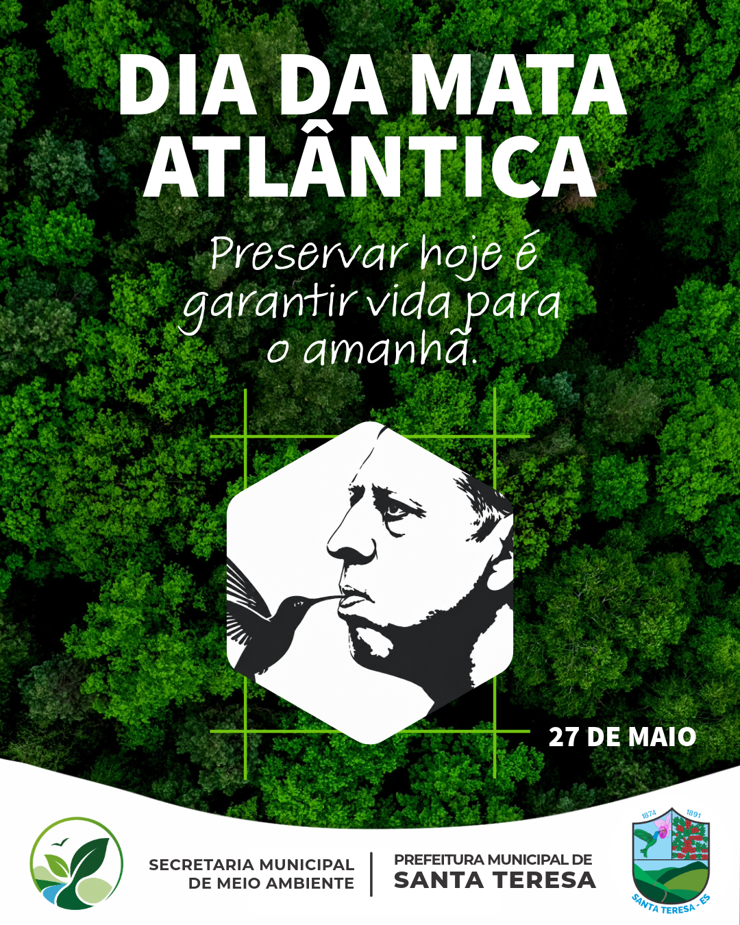 Santa Teresa relembra o legado de Augusto Ruschi no Dia da Mata Atlântica