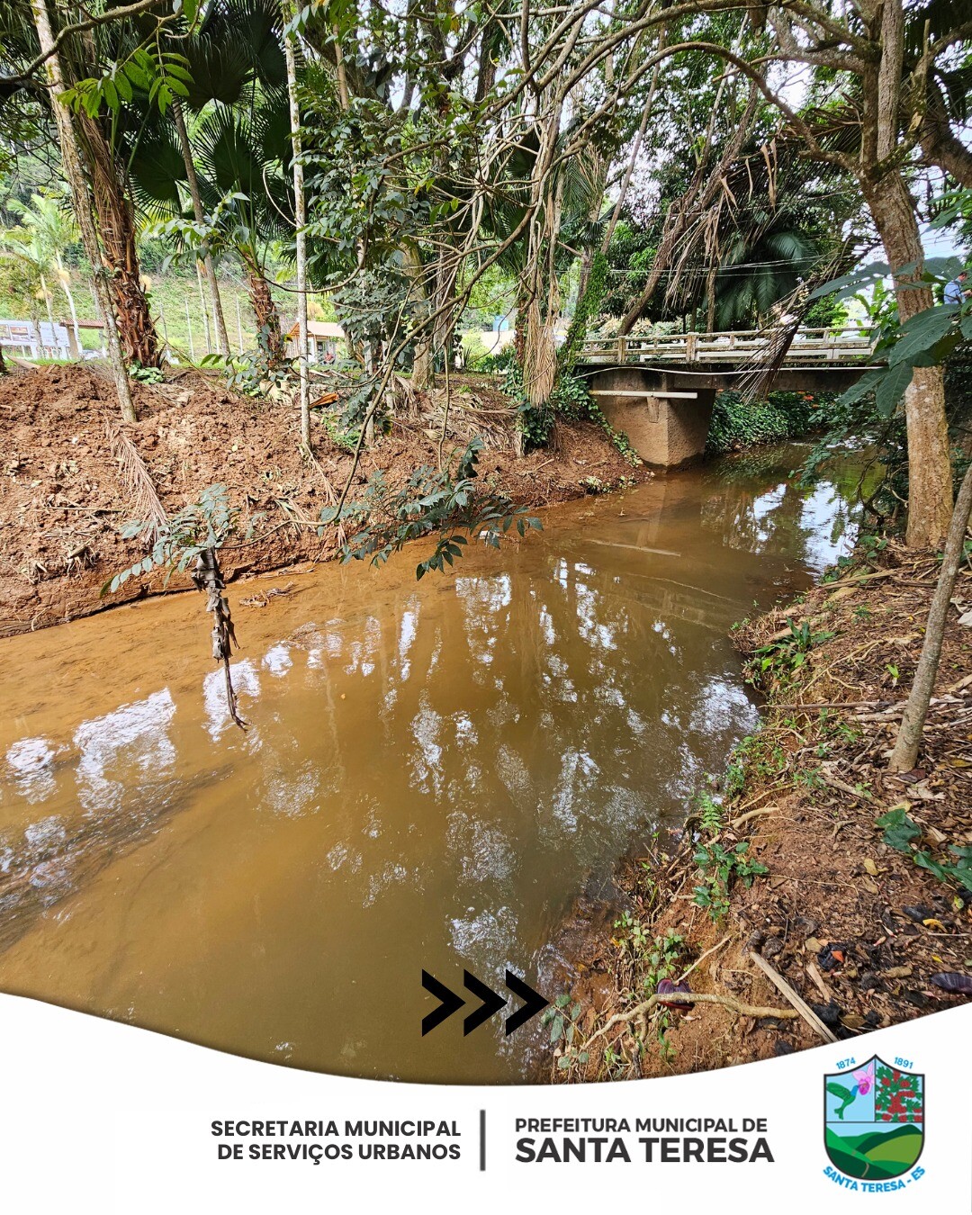 Manutenção Urbana: Limpeza dos córregos