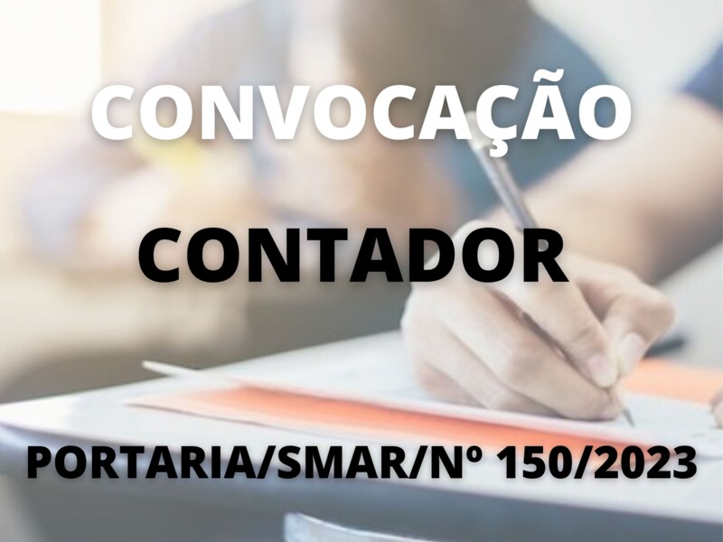 Convocação para o cargo de Contador 