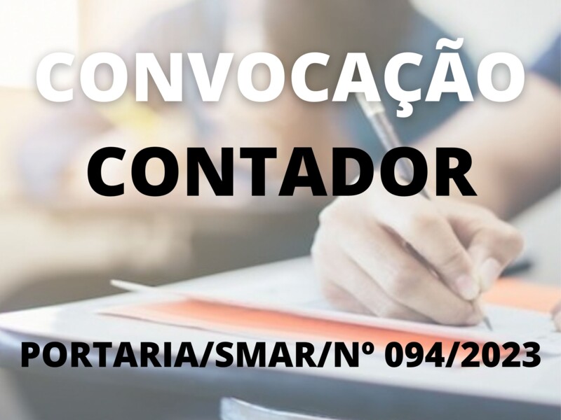 Convocação para o cargo de Contador