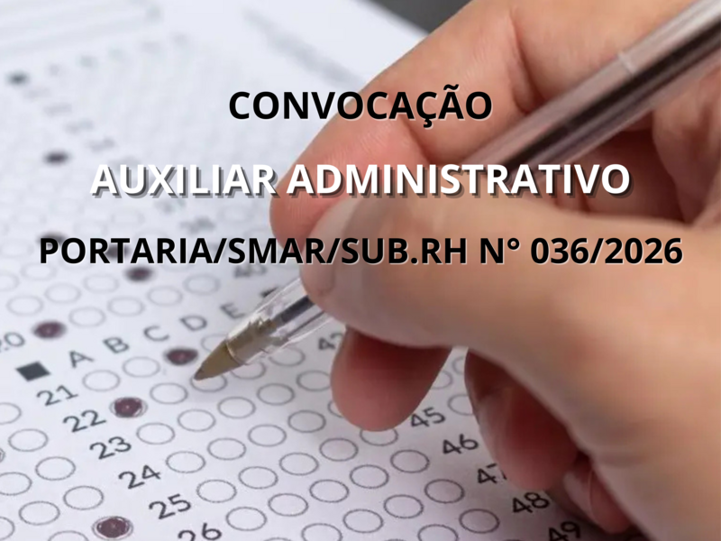 PORTARIA/SMAR/SUB.RH N° 036/2026