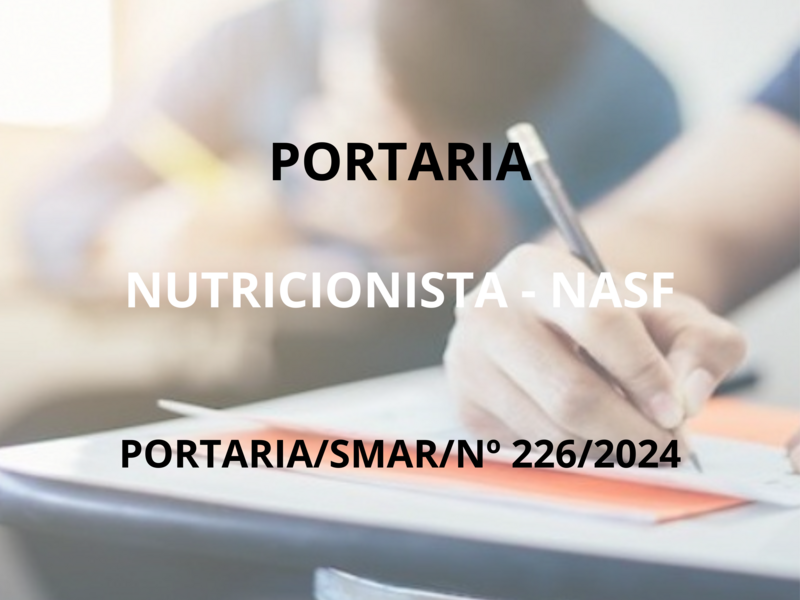 PORTARIA SMAR/SUB.RH/ Nº 226/2024