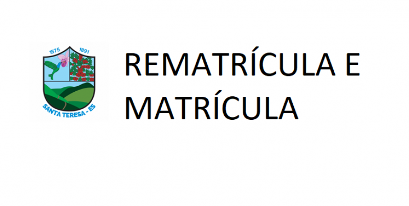 ESTABELECE NORMAS PARA A REMATRÍCULA E MATRÍCULA NO ENSINO FUNDAMENTAL DA MODALIDADE DE EDUCAÇÃO