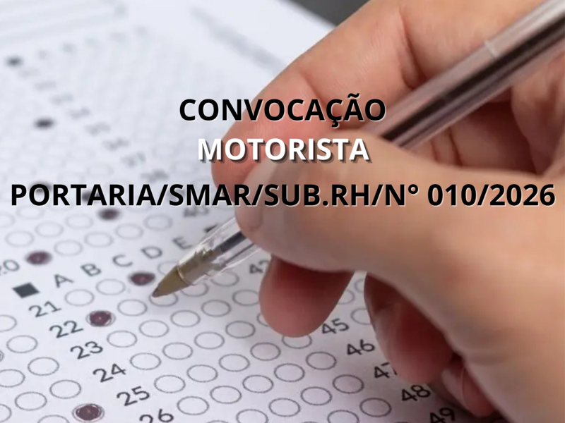 PORTARIA SMAR/SUB.RH N° 010/2026