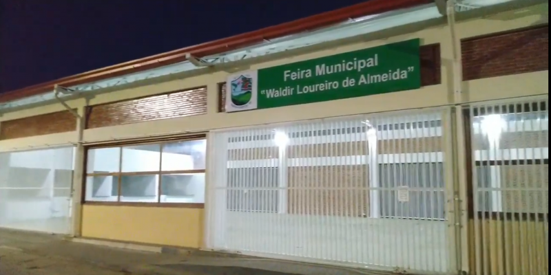 Nova feira municipal de Santa Teresa -ES um espaço amplo para atender todos teresenses