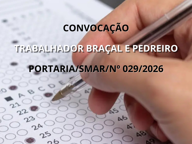 PORTARIA/SMAR/Nº 029/2026