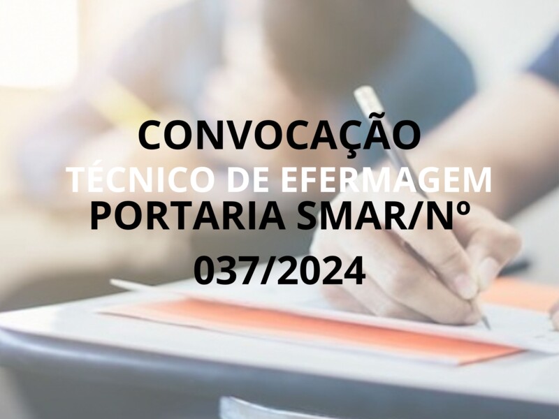 PORTARIA SMAR/SUB.RH/ Nº 037/2024
