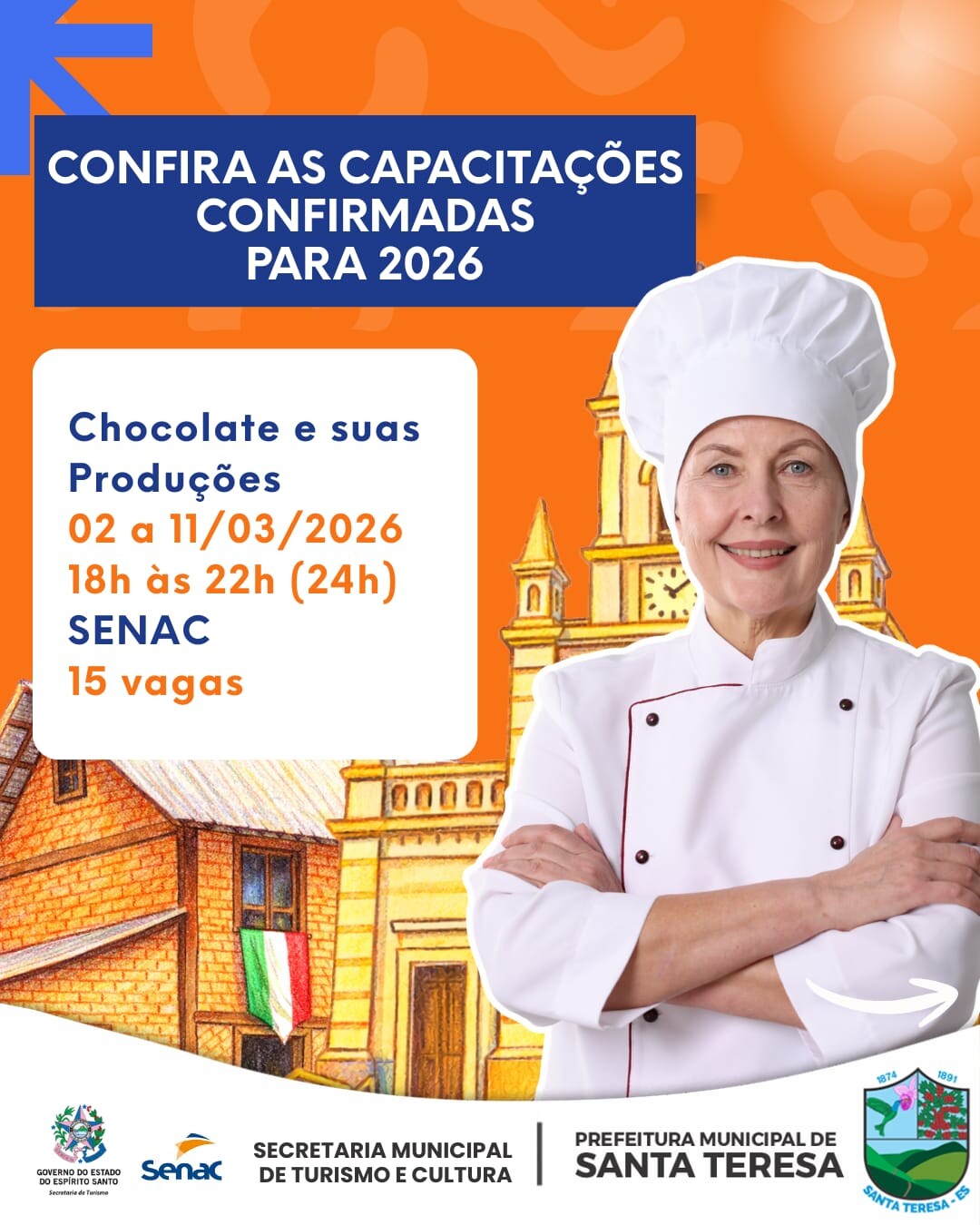 CURSO -  CHOCOLATE E SUAS PRODUÇÕES.