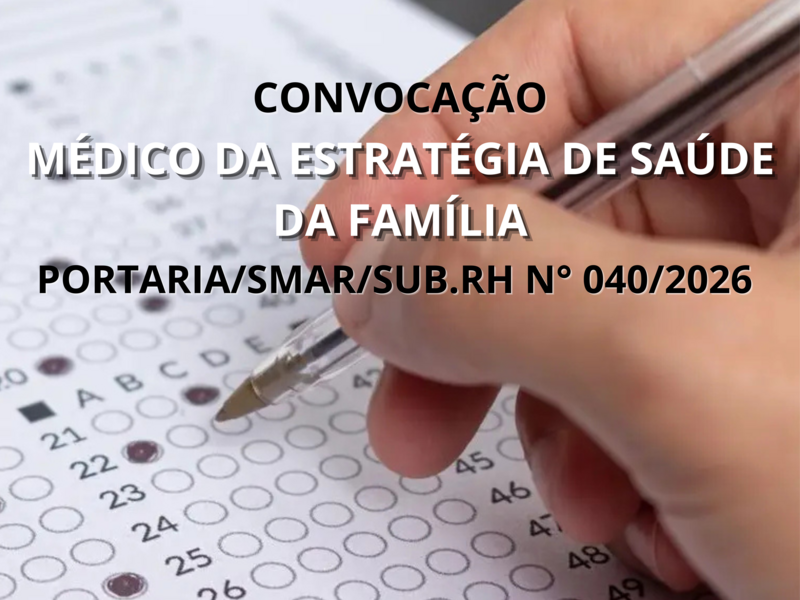 PORTARIA/SMAR/SUB.RH/N°040/2026