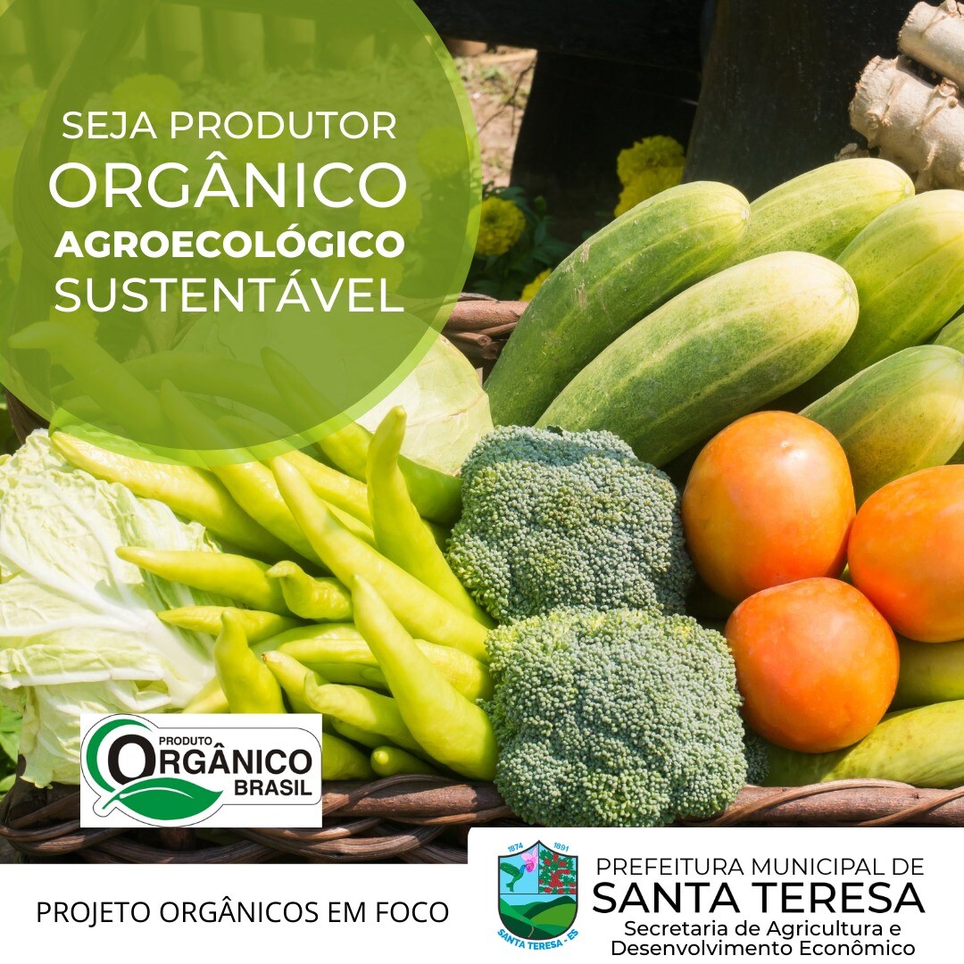 Aos produtores convencionais que queiram se adequar a prática orgânica/agroecológica 