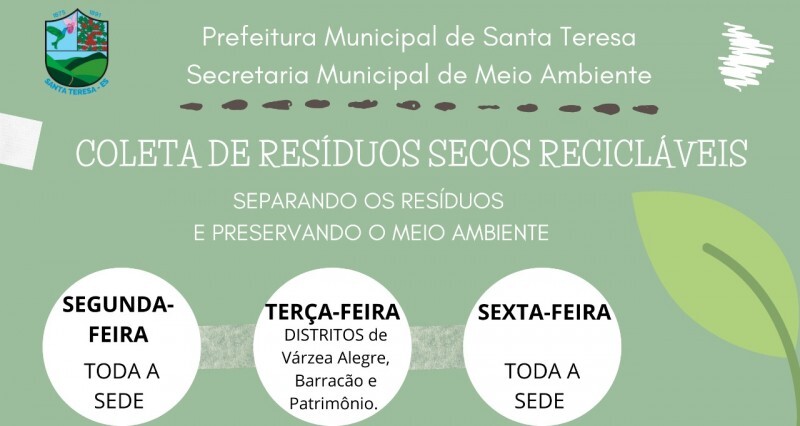 Coleta de Resíduos Secos Recicláveis