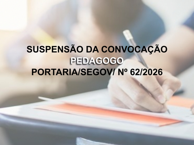 PORTARIA / SEGOV / N° 062/2026