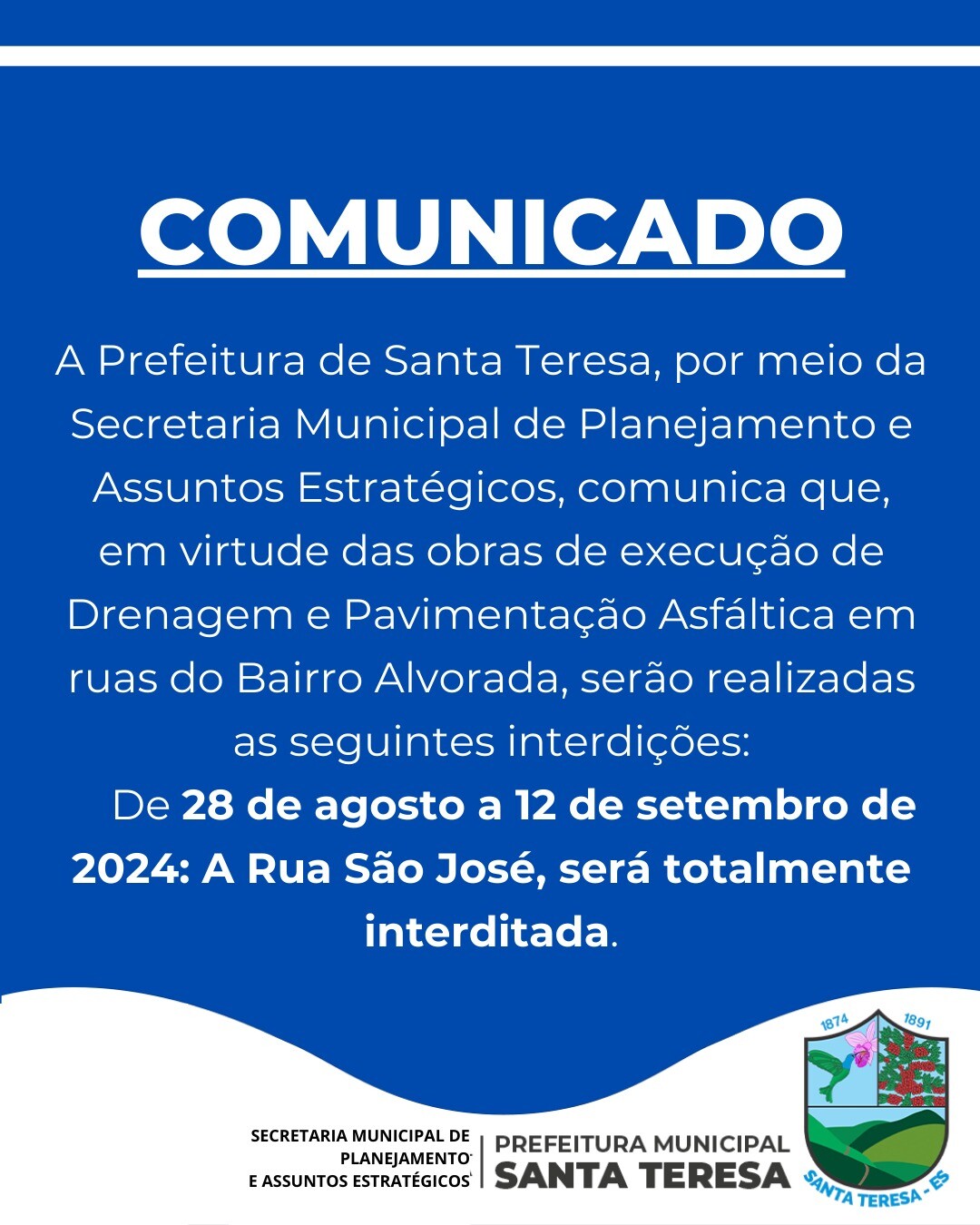 COMUNICADO