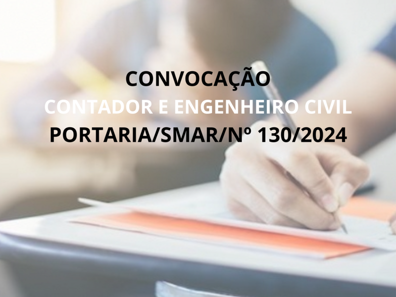 PORTARIA SMAR/Nº 130/2024