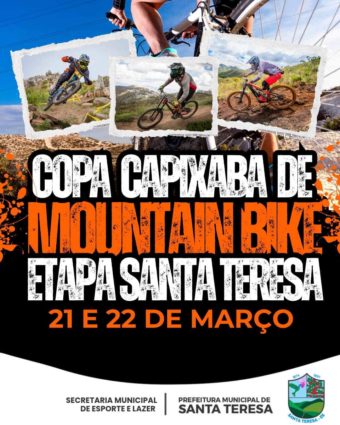 Santa Teresa recebe a Copa Capixaba de Mountain Bike no próximo fim de semana