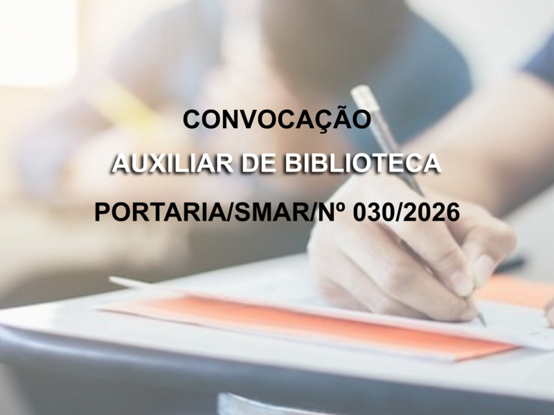 PORTARIA/SMAR/SUB.RH N° 030/2026