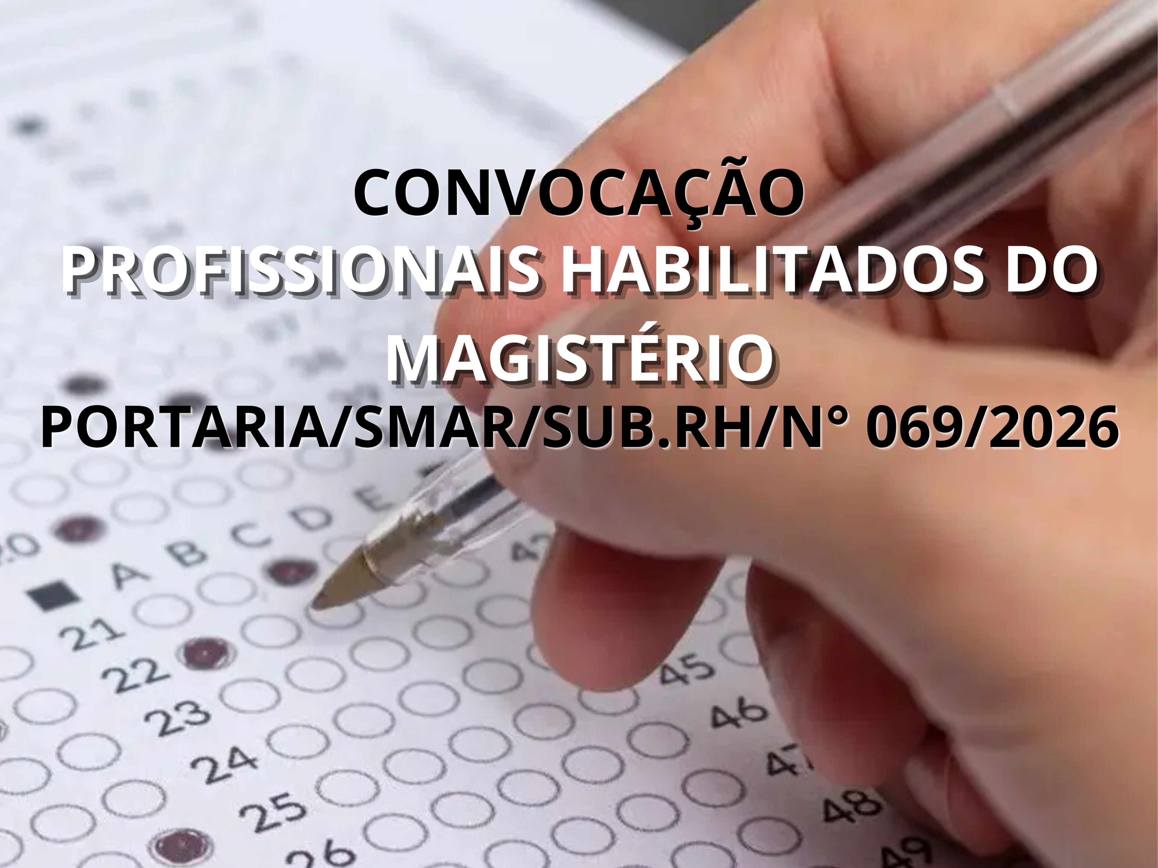 PORTARIA SMAR/SUB.RH N° 069/2026