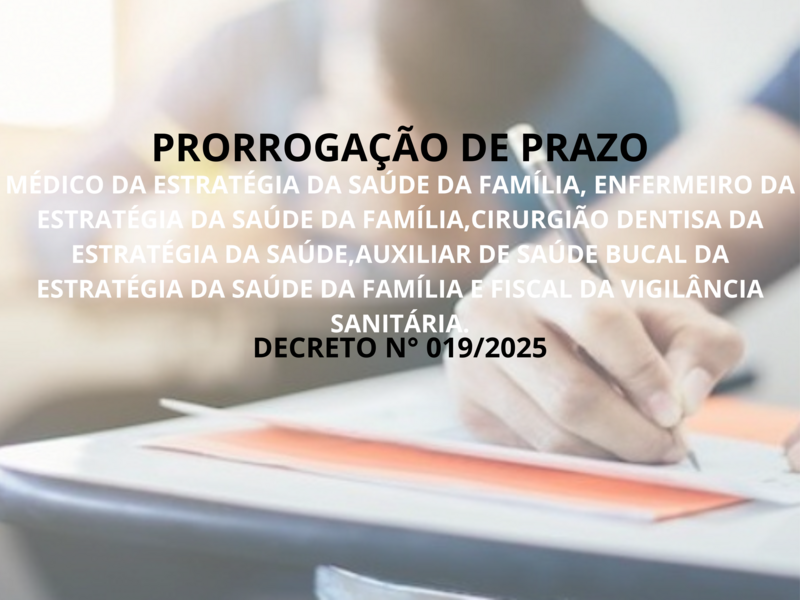 DECRETO N°019/2025