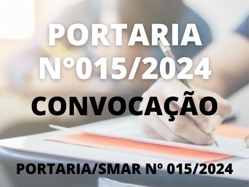 PORTARIA 015/2024