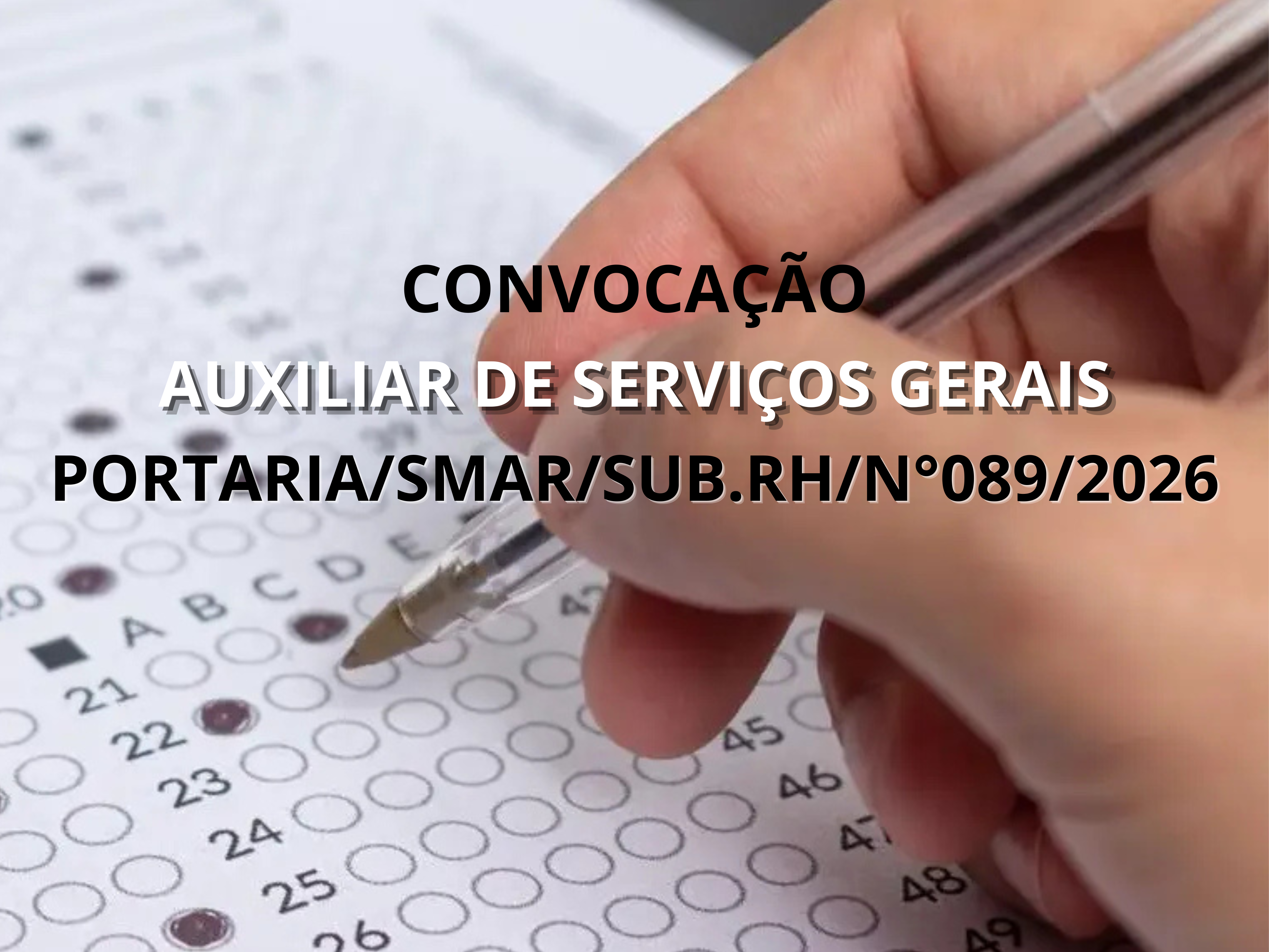 PORTARIA/SMAR/SUB.RH/N°089/2026