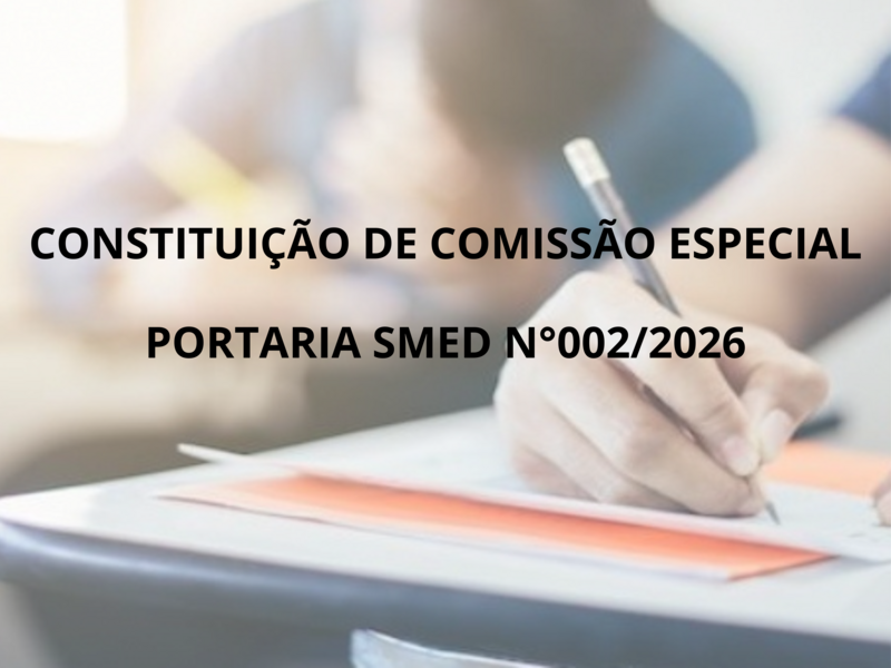 PORTARIA/SMED/N°002/2026