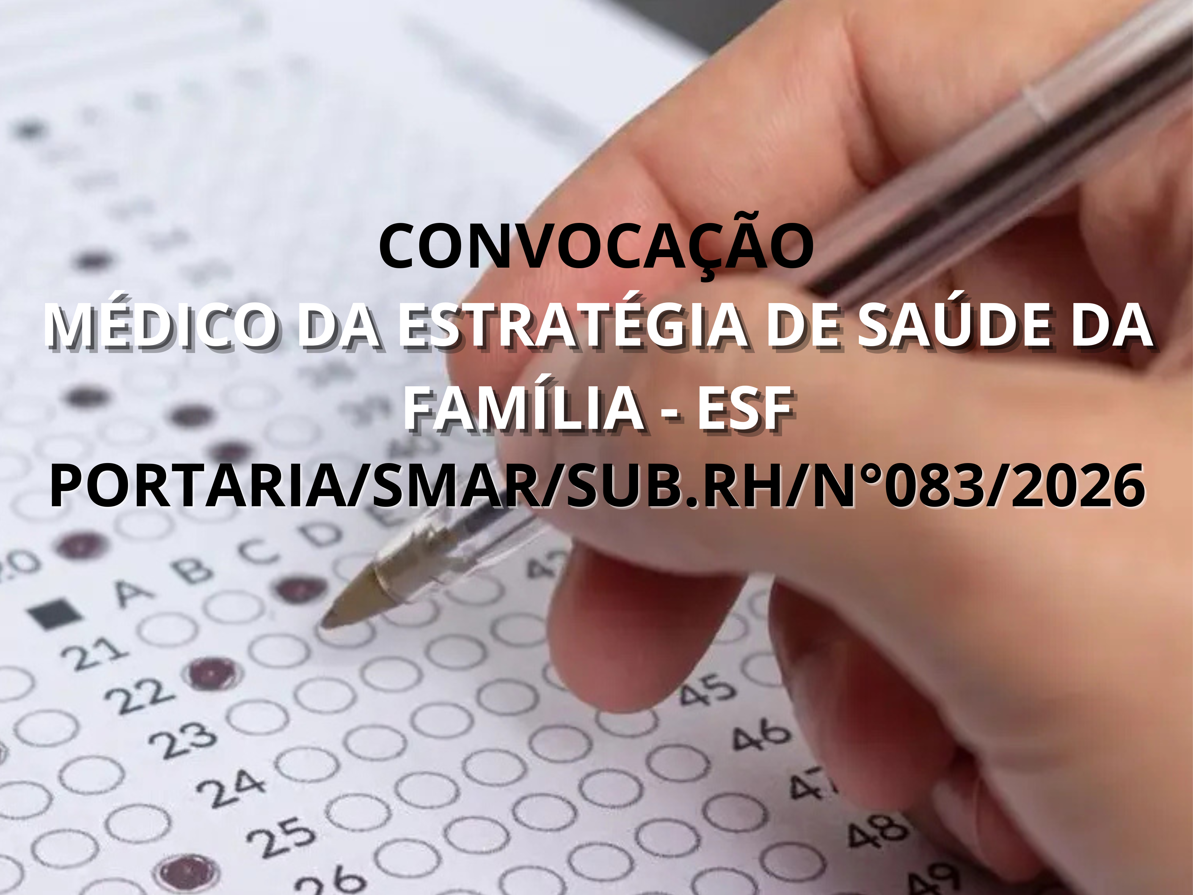 PORTARIA/SMAR/SUB.RH/N°083/2026