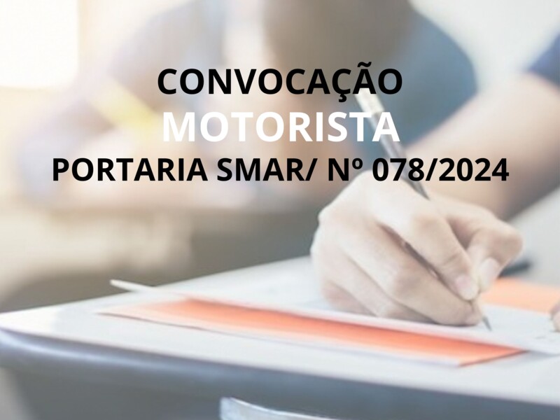 PORTARIA SMAR/SUB.RH/ Nº 078/2024