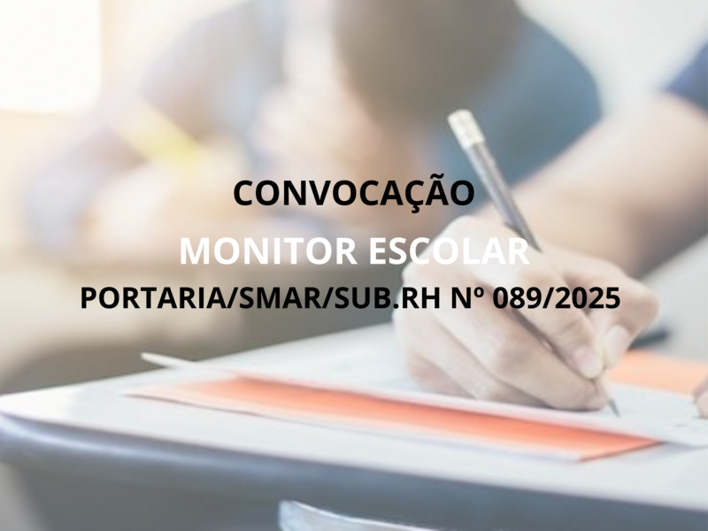 PORTARIA/SMAR/SUB.RH Nº 089/2025