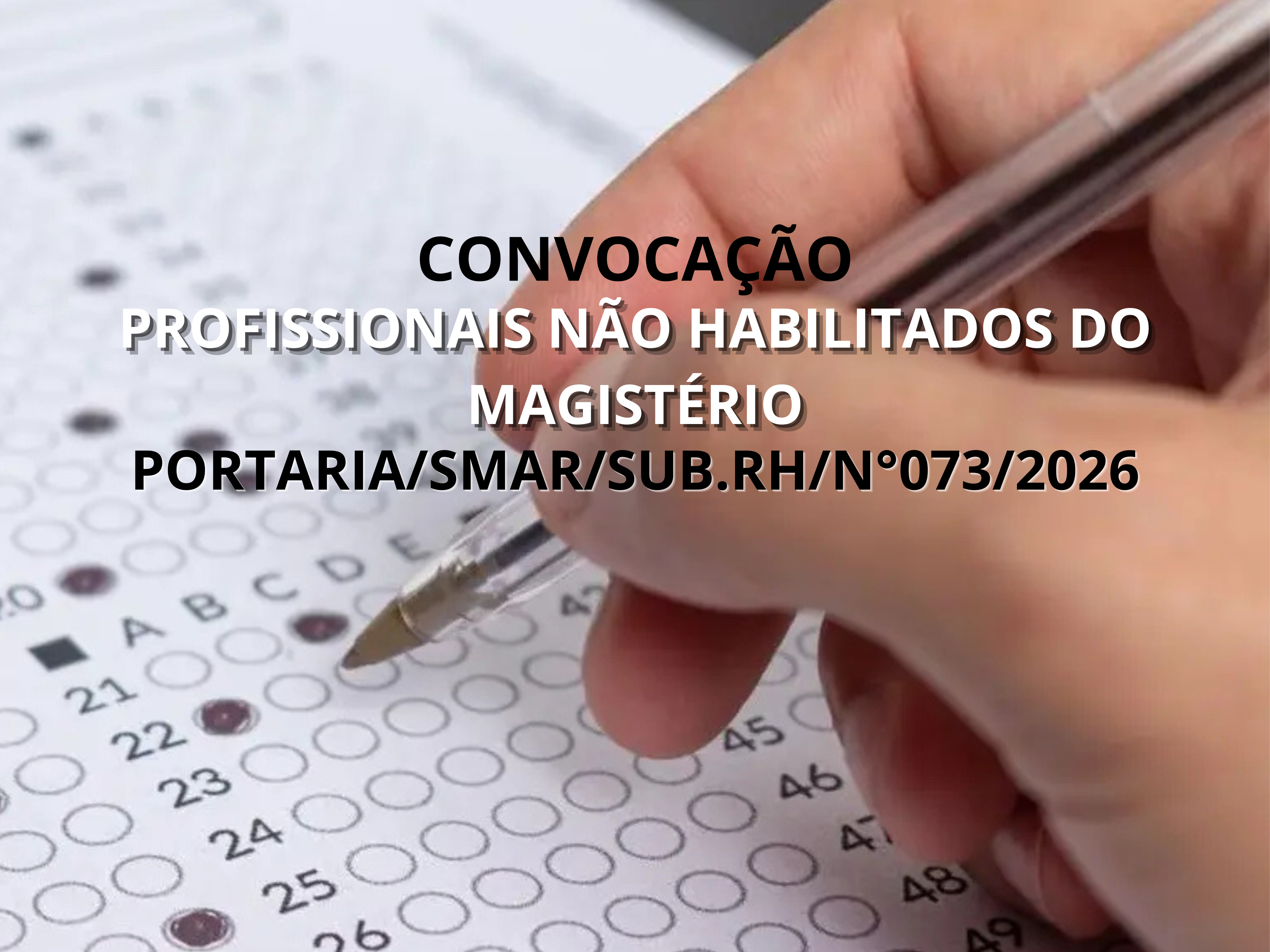 PORTARIA/SMAR/SUB.RH/N°073/2026