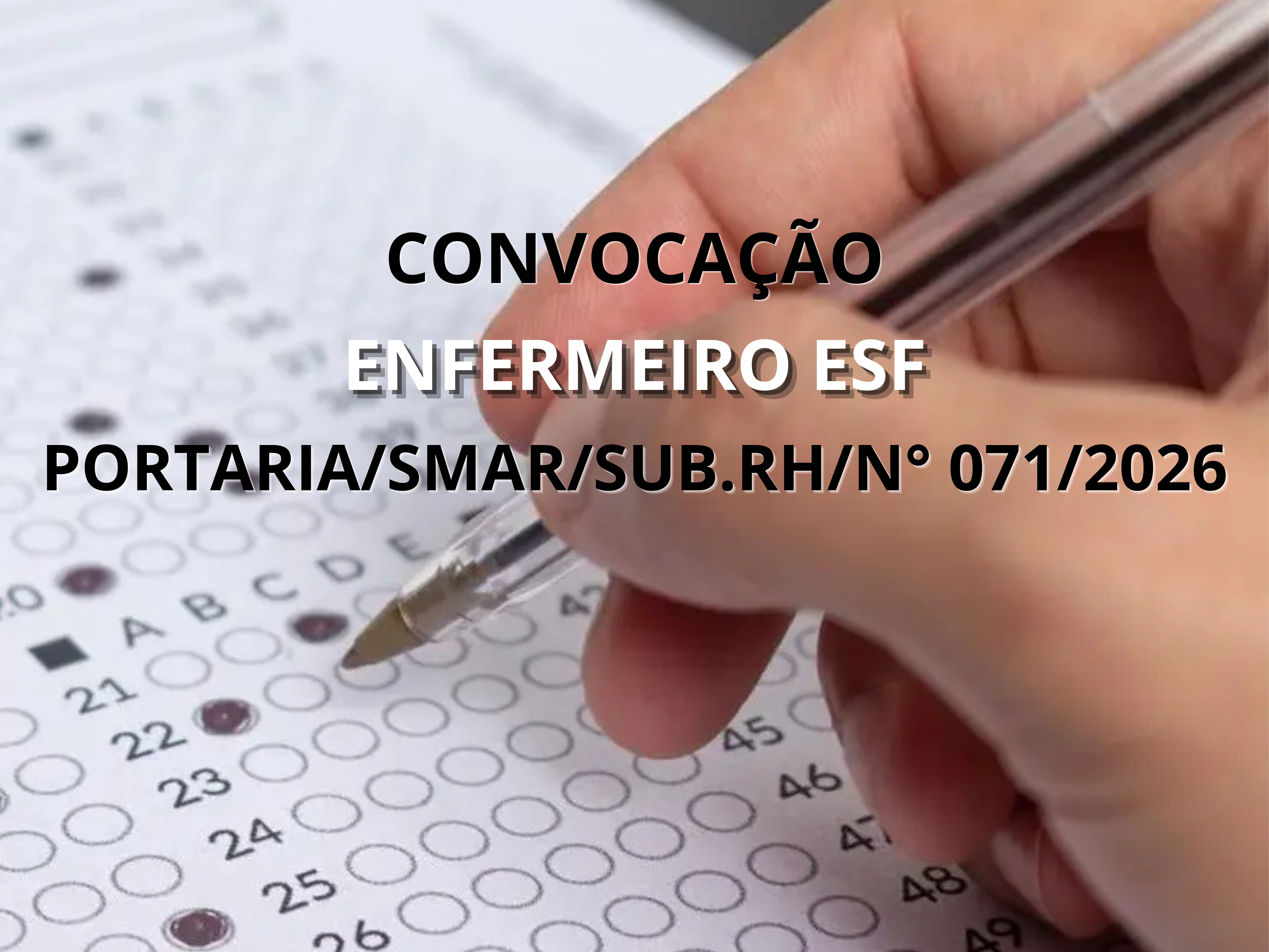 PORTARIA/SMAR/SUB.RH/N°071/2026