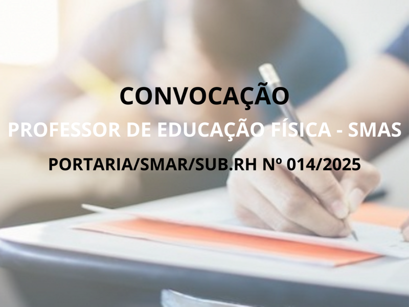 PORTARIA/SMAR/SUB.RH Nº 014/2025