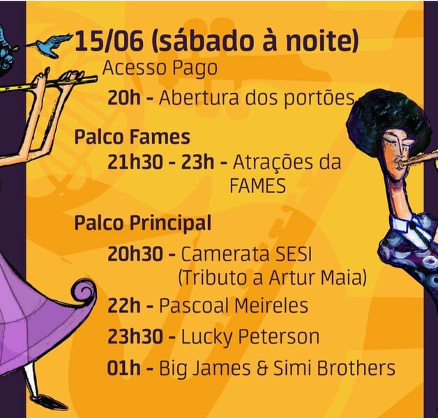 PROGRAMAÇÃO COMPLETA SANTA JAZZ 2019