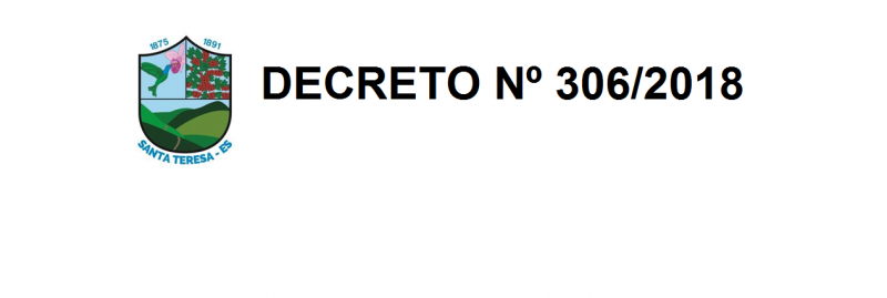 DECRETO Nº 306/2018