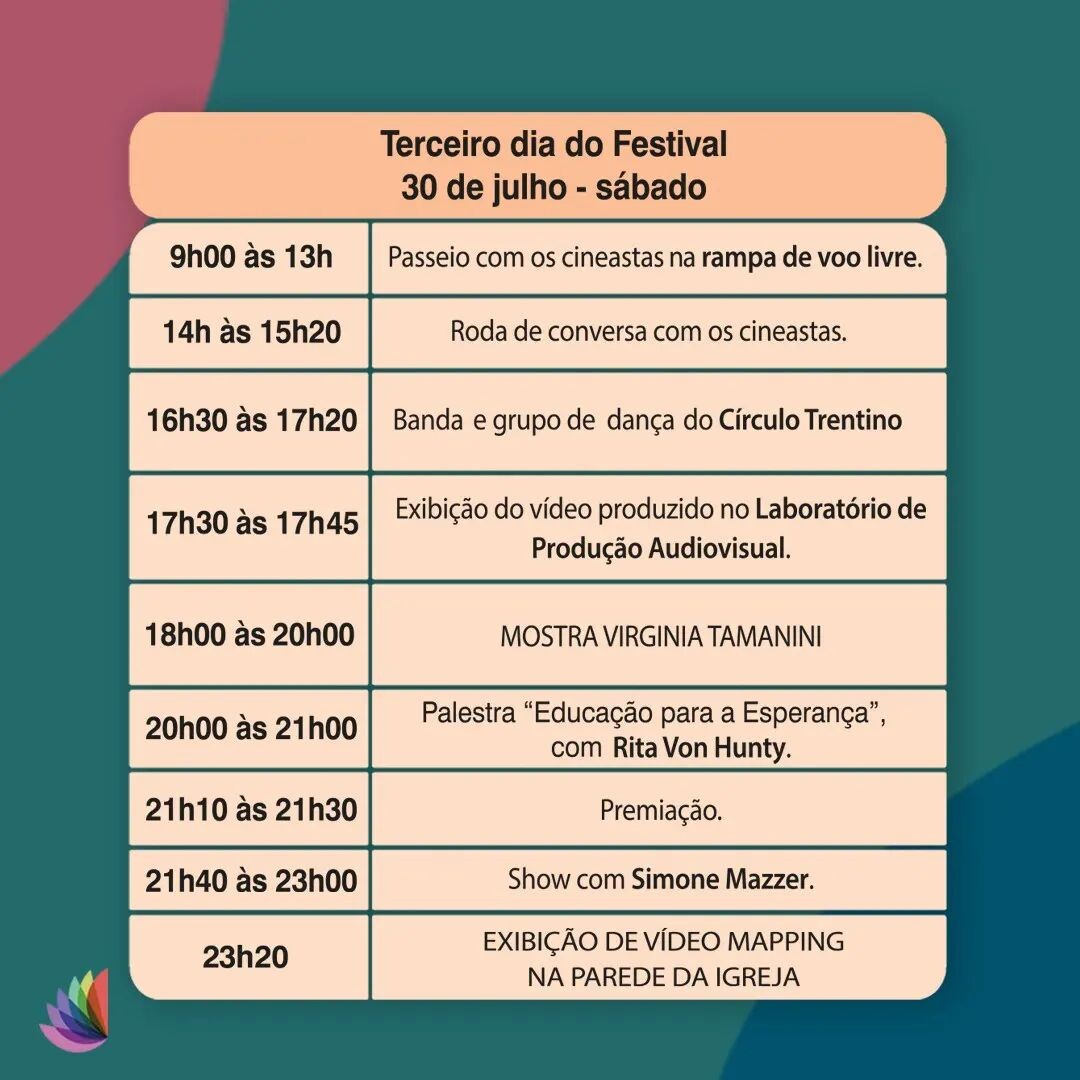 Vem ai o Festival de Cinema de Santa Teresa