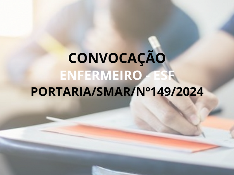 PORTARIA/SMAR/SUB.RH/Nº 149/2024