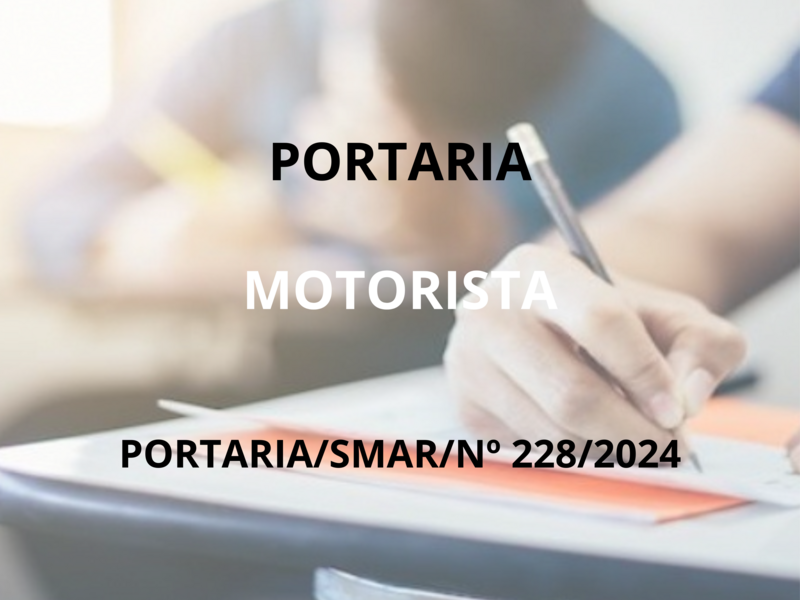 PORTARIA SMAR/SUB.RH/ Nº 228/2024