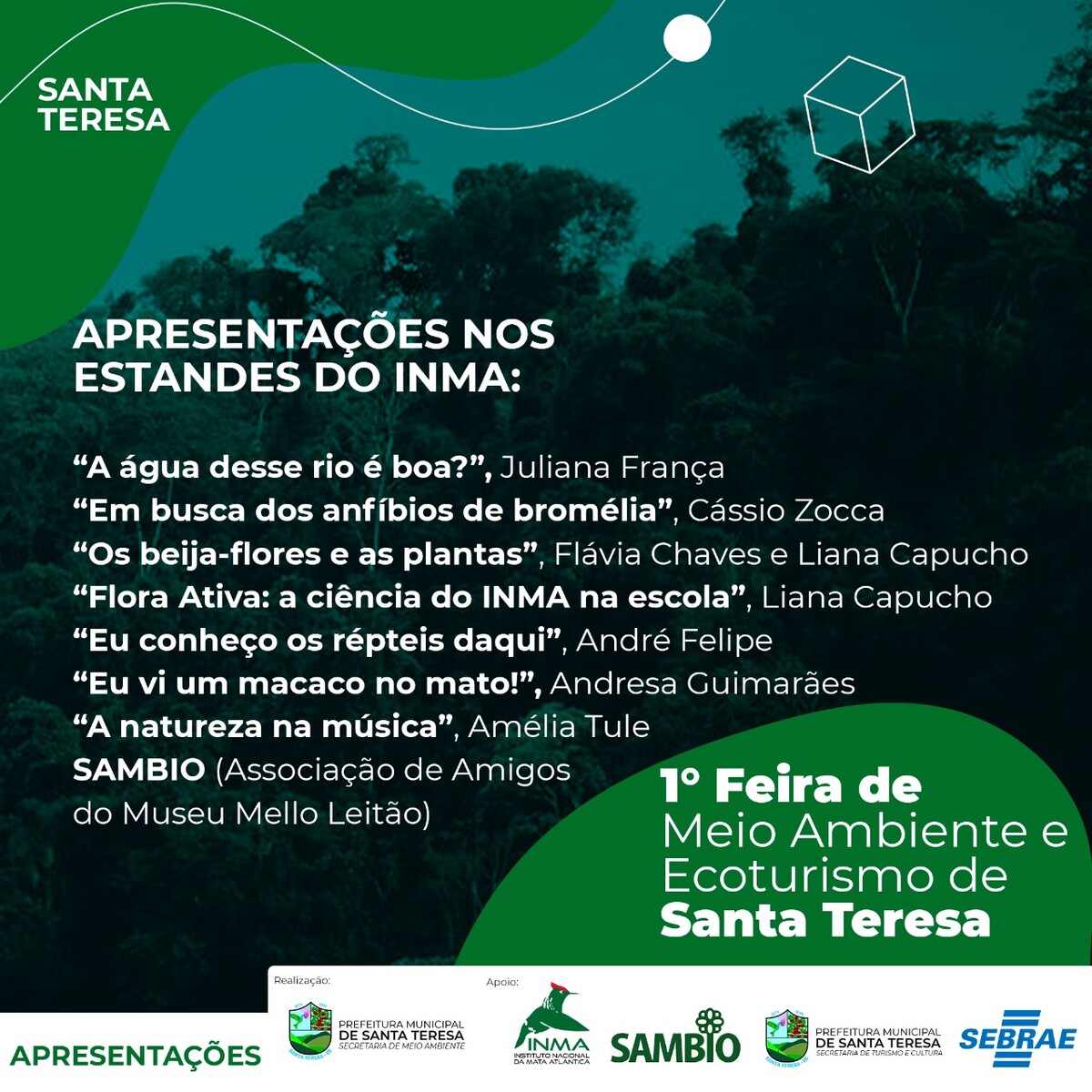 1ª Feira de Meio Ambiente e Ecoturismo de Santa Teresa