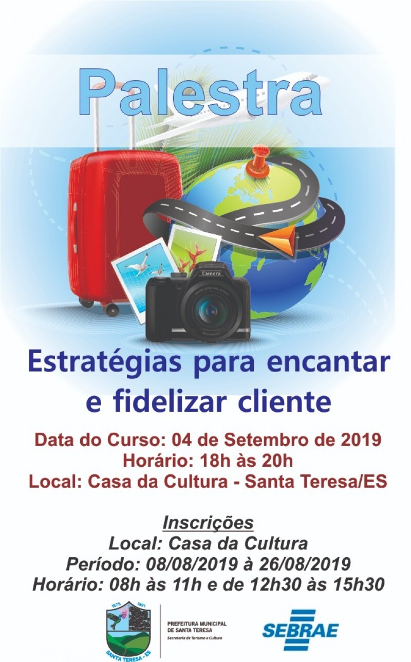 Palestra Estratégias para Encantar e Fidelizar Cliente