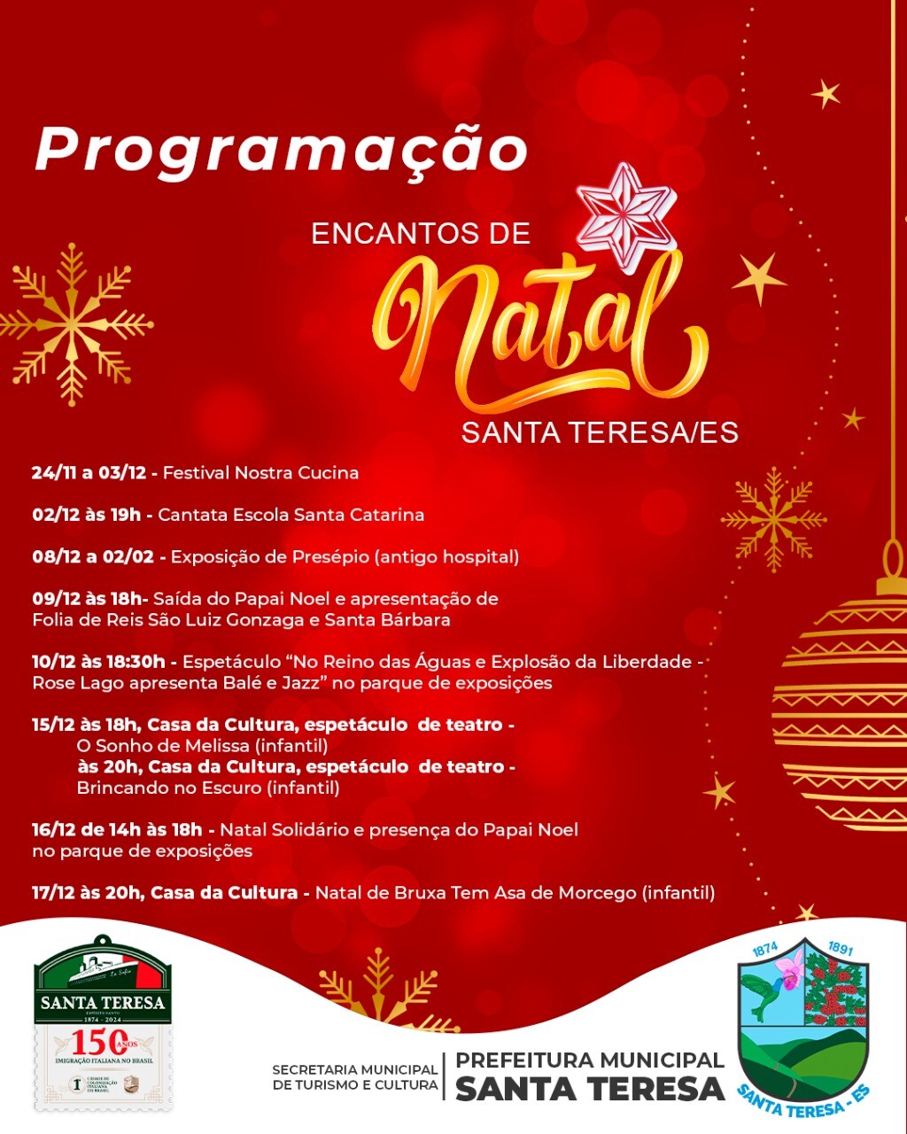 Encantos de Natal: Acender das Luzes de Santa Teresa abrilhantou a noite de sábado para dar início à programação do Natal 2023
